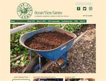 Tablet Screenshot of oceanviewfarms.net